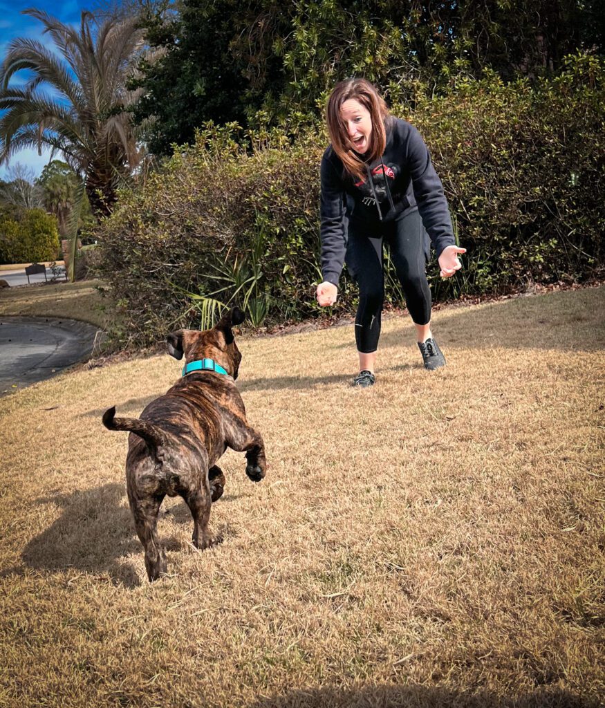 Private dog training Chesapeake VA with obedience coaching