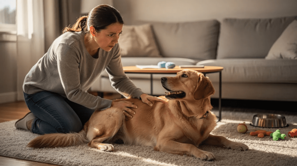 Owner asks why is my dog whining so much all of a sudden